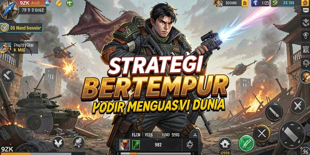Tampilan epik dari pertempuran strategis dalam 9ZK.