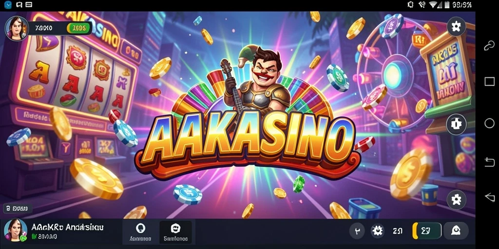 Screenshot AAKASINO menampilkan gameplay Arcade yang seru dan interaktif.