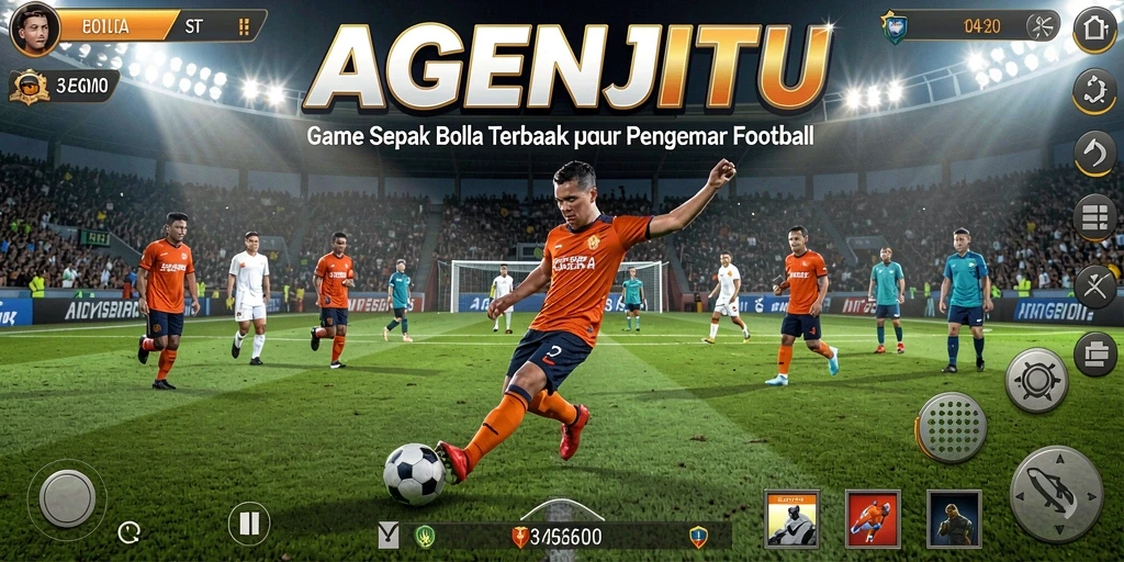 Tampilan gameplay AGENJITU yang mendebarkan dan penuh aksi.
