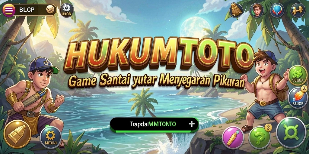 Menampilkan gameplay HUKUMTOTO yang menyenangkan dan santai.