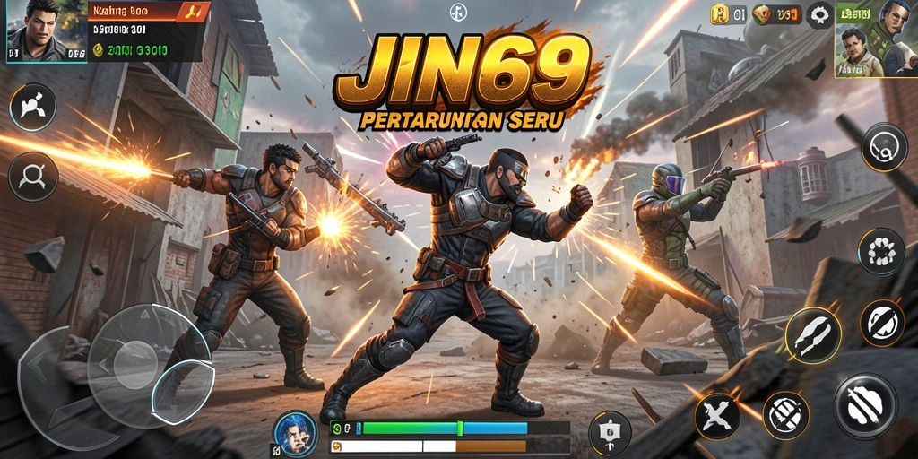 Tampilan gameplay seru dan grafis menakjubkan dari JIN69.