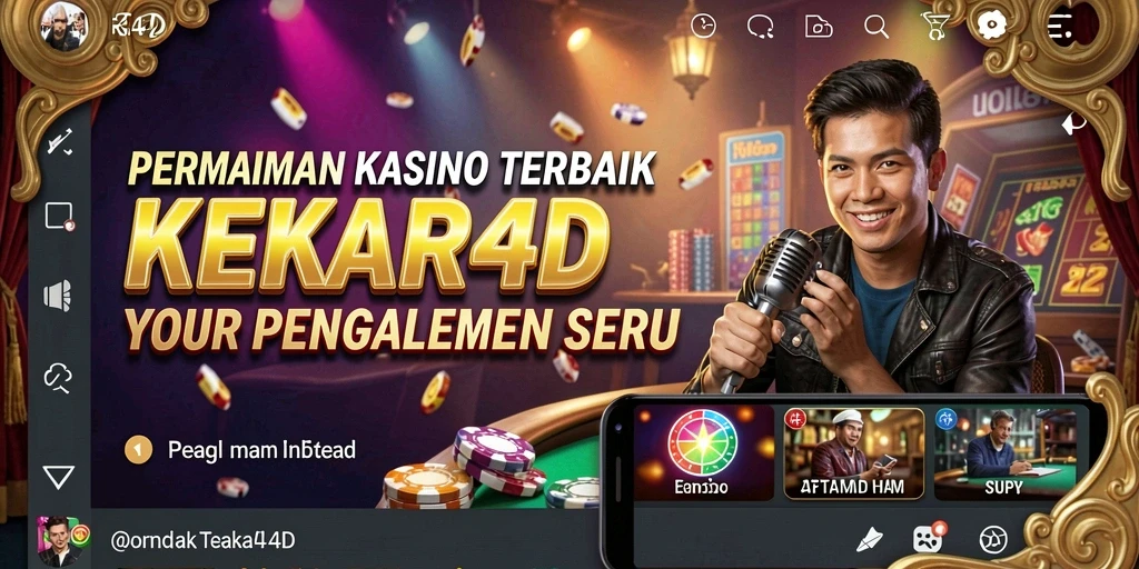 Gameplay seru dalam aplikasi KEKAR4D yang menantang.