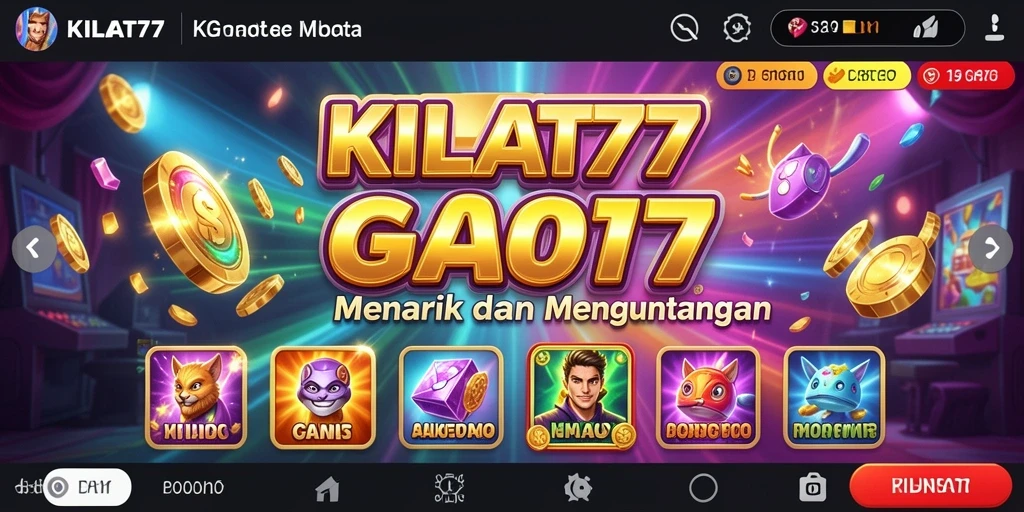 Gambaran gameplay seru KILAT77 dalam permainan slot.