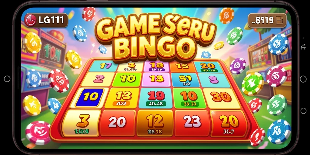 Tampilan gameplay menarik dari LG111 dengan suasana Bingo yang seru.