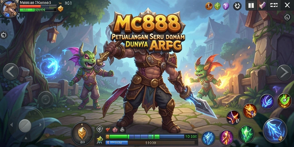 Tampilan gameplay seru dalam petualangan ARPG yang mengasyikkan.
