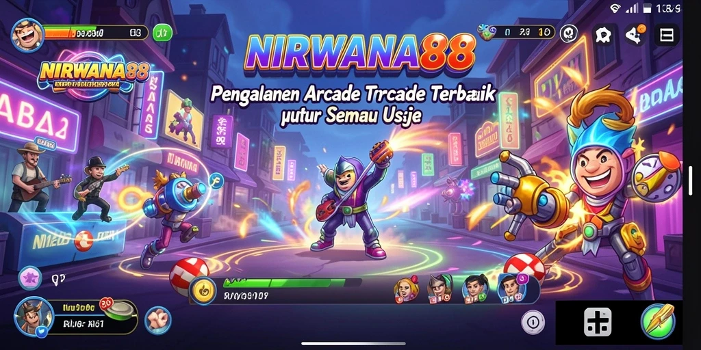 Tangkapan layar gameplay NIRWANA88 menampilkan aksi seru dan grafis memukau.