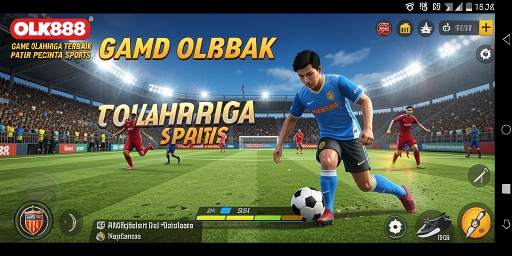Gameplay menarik dari OLX888 yang menampilkan aksi olahraga seru.
