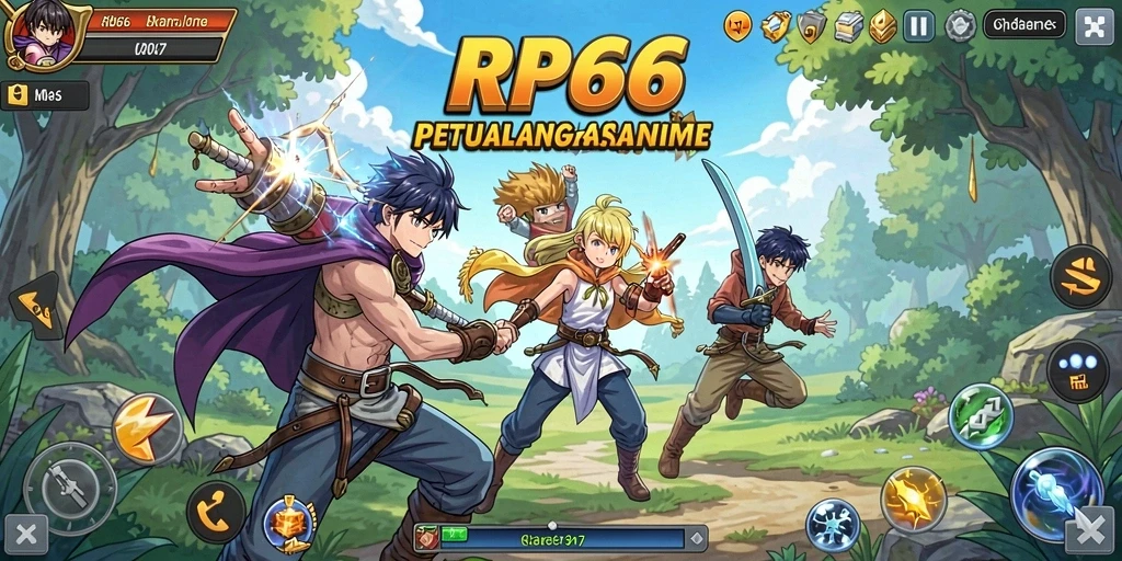Tangkapan layar dari gameplay mengasyikkan di RP66 dengan karakter Anime.