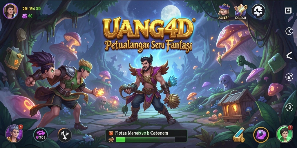Gameplay seru dan menantang dalam UANG4D.