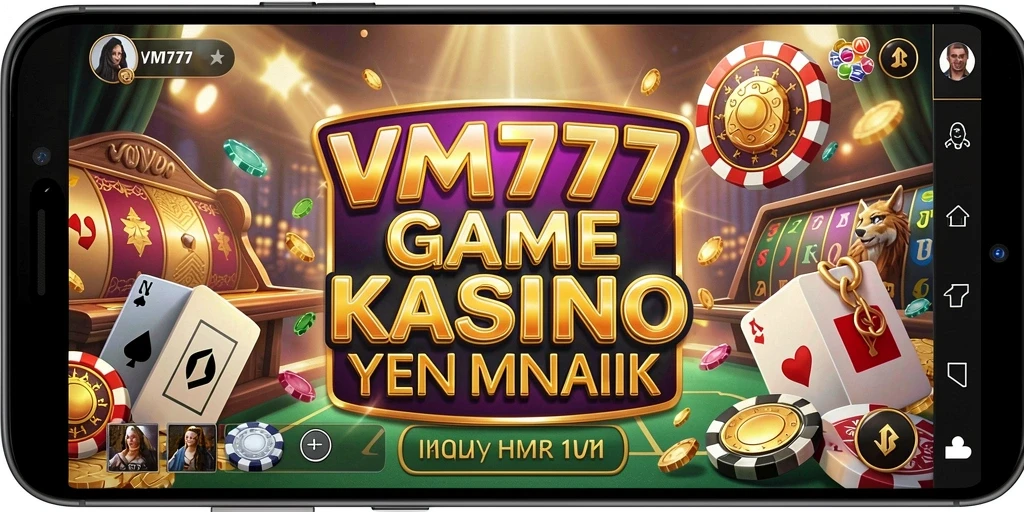 Tangkapan layar VM777 menunjukkan pengalaman bermain Kasino yang mendebarkan.